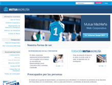 Tablet Screenshot of grupomutua.es